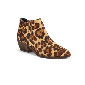 Joie Barlow Leopard Calf Hair Bootie